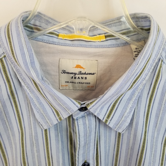 Tommy Bahama Jeans Long Sleeve Button Up Shirt XL - Picture 13 of 16